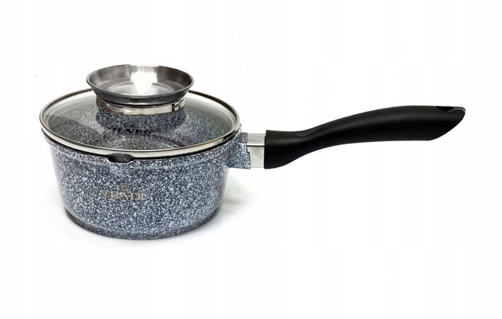 KOMPLET GARNKÓW MARMURKOWYCH GARNKI ZESTAW INDUKCJA GARNKI