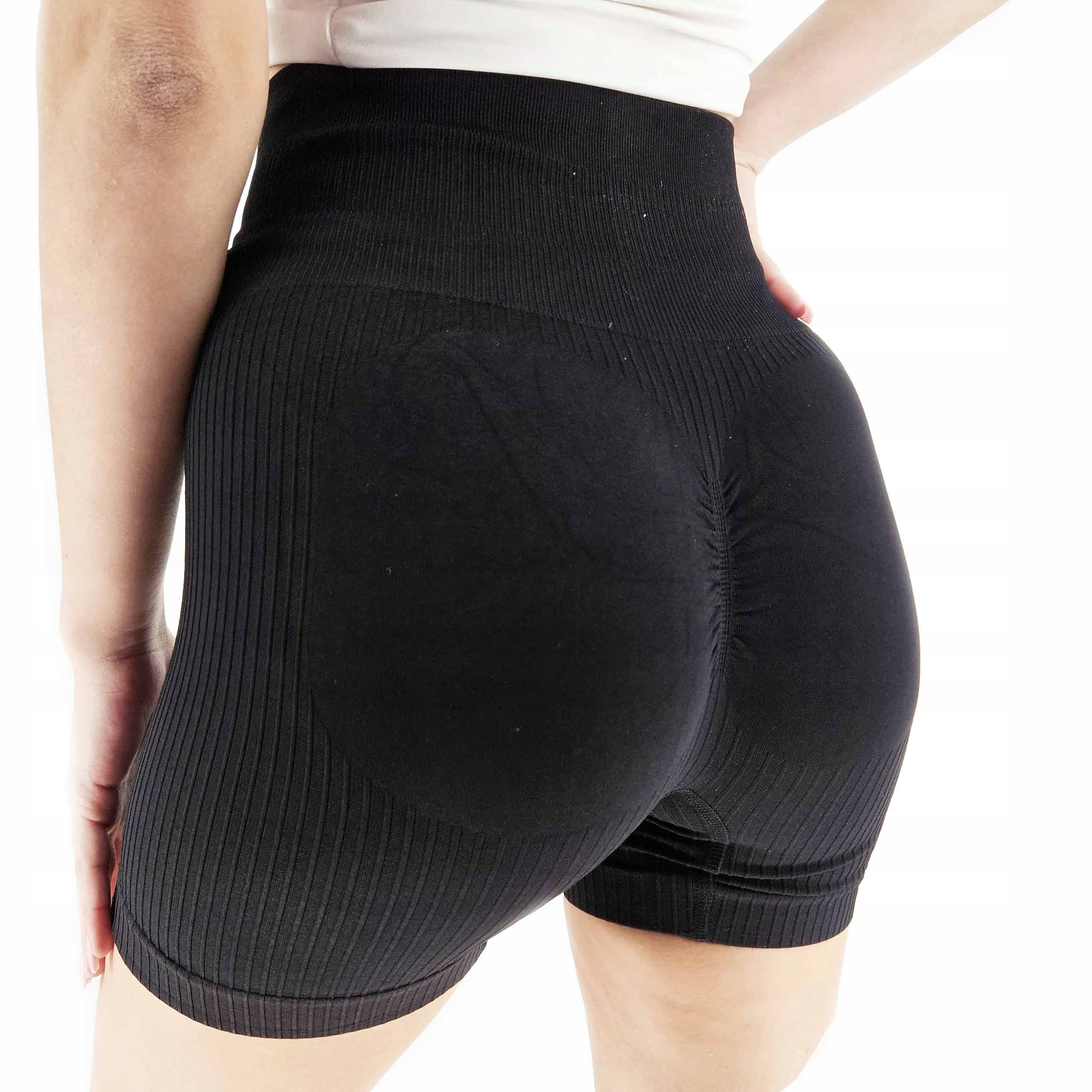 DAMSKIE LEGGINSY KOLARKI KRYJĄCE SPODENKI DOPASOWANE WYGODNE KOLORY PRĄŻEK