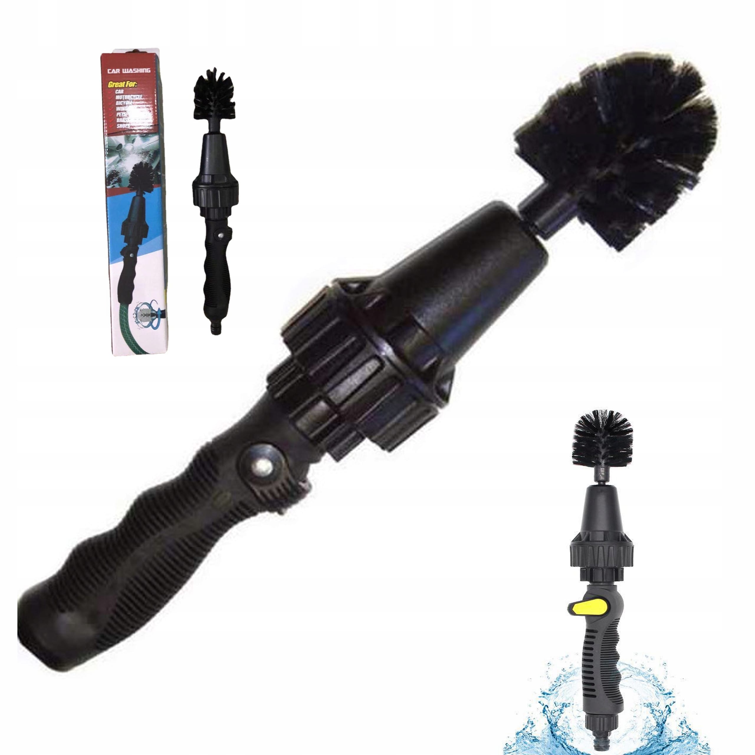 WIELOFUNKCYJNA SZCZOTKA MYJĄCA OBROTOWA DO MYCIA ALUFELG SAMOCHODU DO FELG