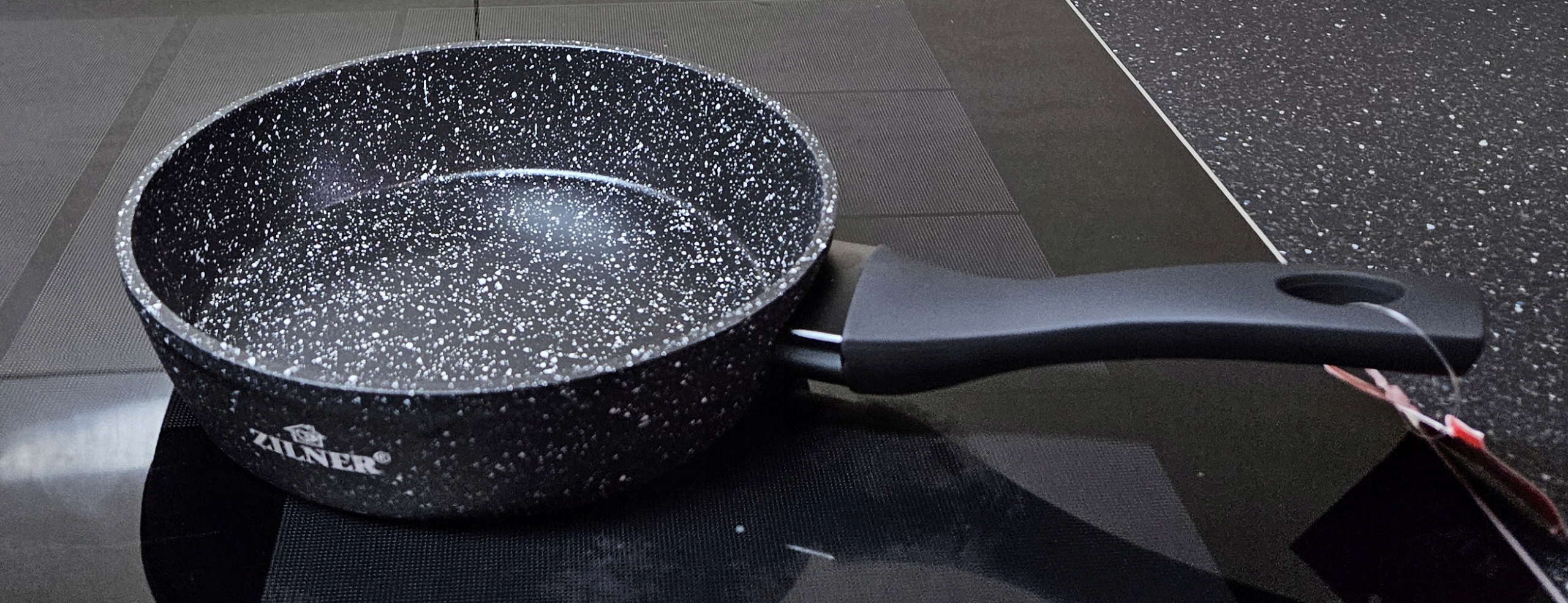 PATELNIA ALUMINIOWA Z POWŁOKĄ GRANITOWĄ INDUKCJA 5xSZYBSZE NAGRZEWANIE