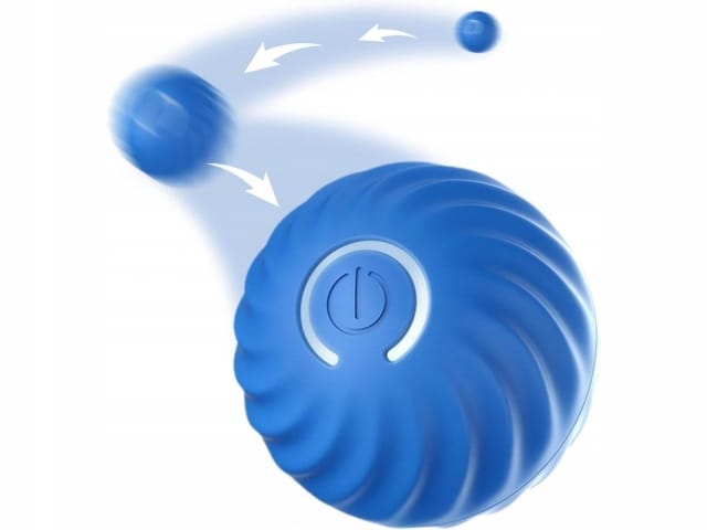 PIŁKA INTERAKTYWNA UCIEKAJĄCA ELEKTRYCZNA ZABAWKA DLA KOTA PSA ZWIERZĄT HIT