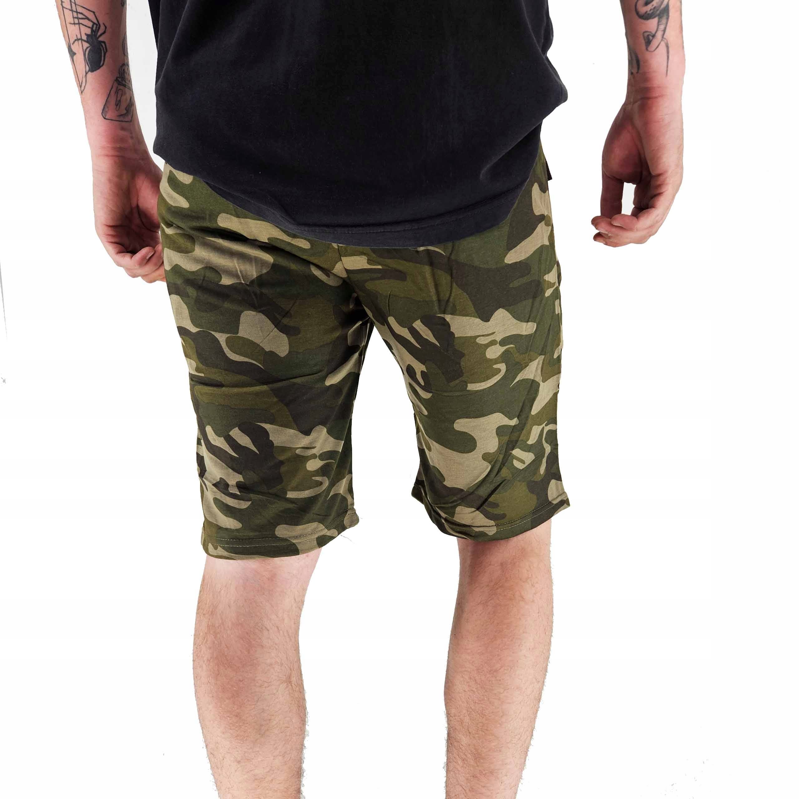 SPODENKI DRESOWE MĘSKIE MORO KRÓTKIE WYGODNE WOJSKOWE