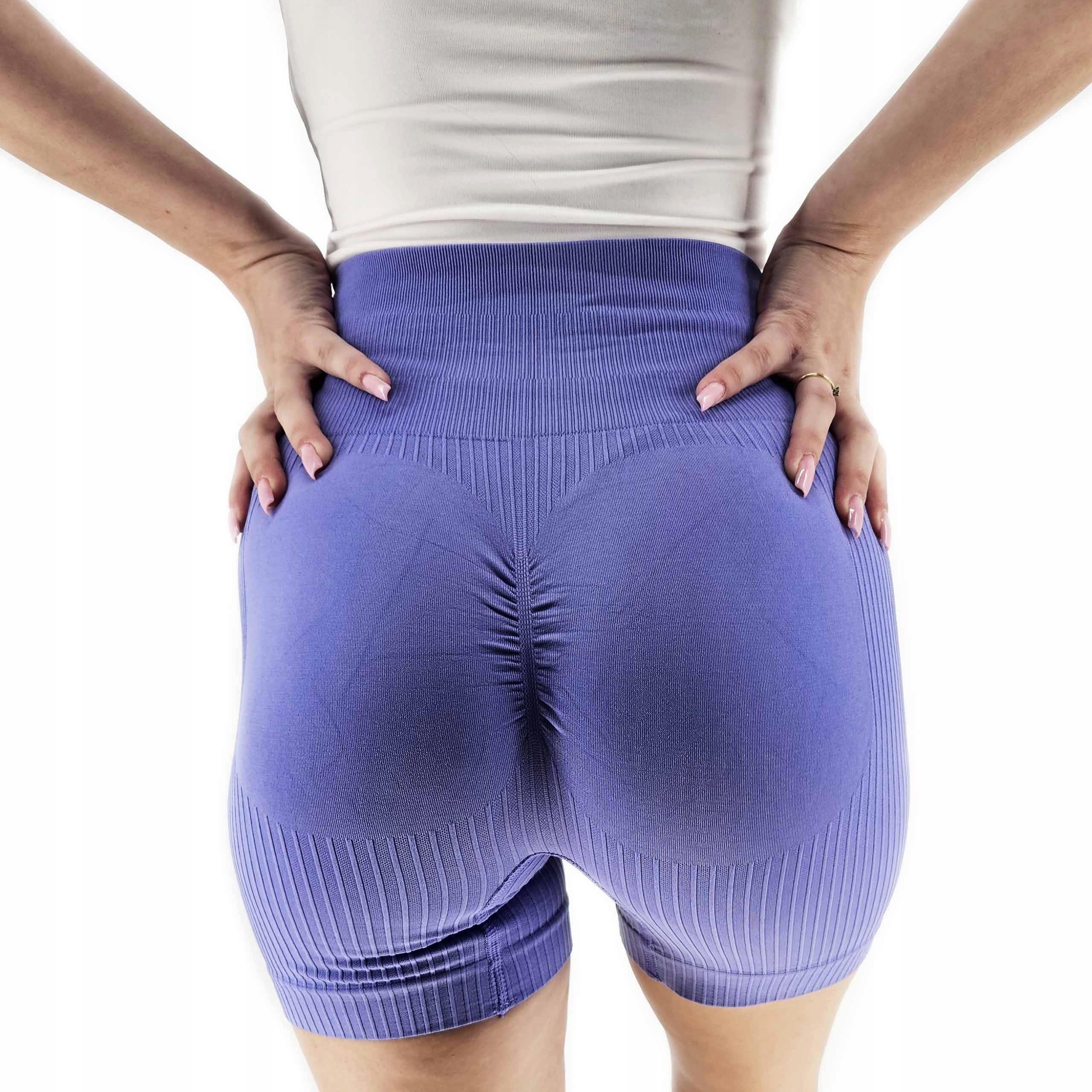 DAMSKIE LEGGINSY KOLARKI KRYJĄCE SPODENKI DOPASOWANE WYGODNE KOLORY PRĄŻEK