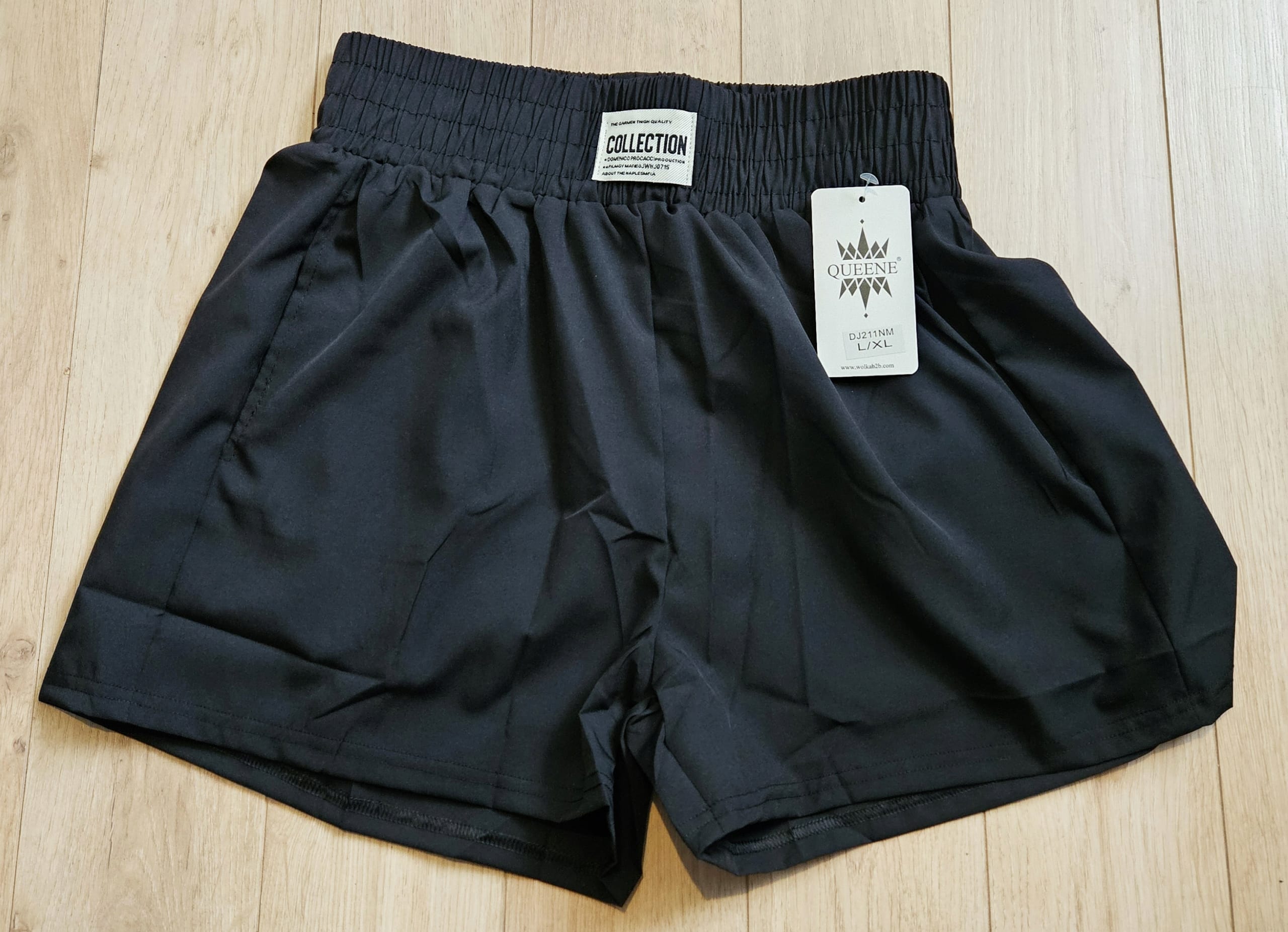 SPODENKI DAMSKIE ATRAKCYJNE SZORTY KOBIECE MATERIAŁOWE PRZEWIEWNE WYGODNE