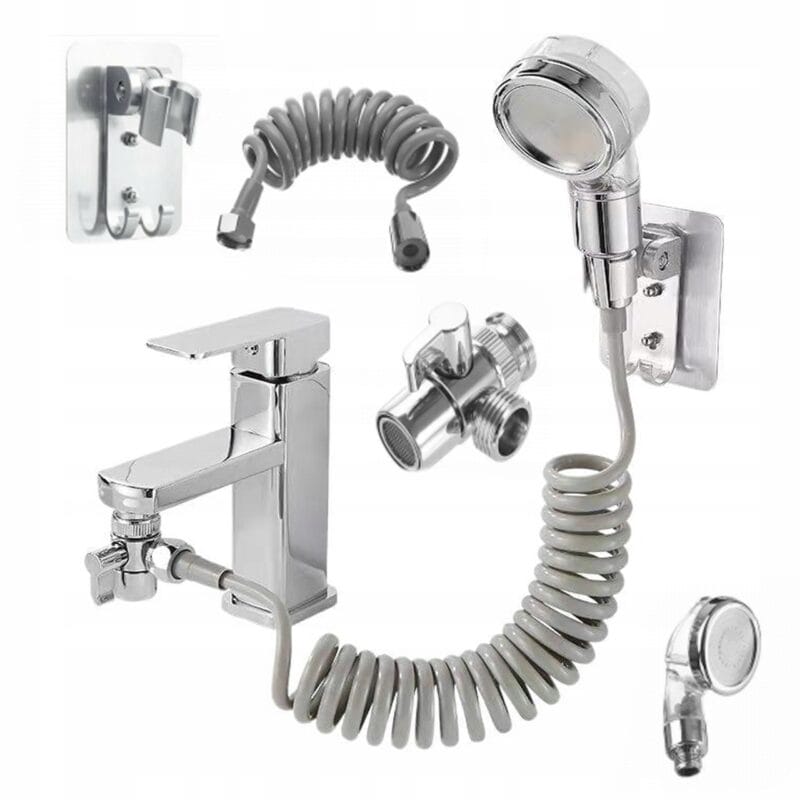 SŁUCHAWKA PRYSZNICOWA KRANU BATERII PRZEDŁUŻKA ABS DO KRANU NA KRAN