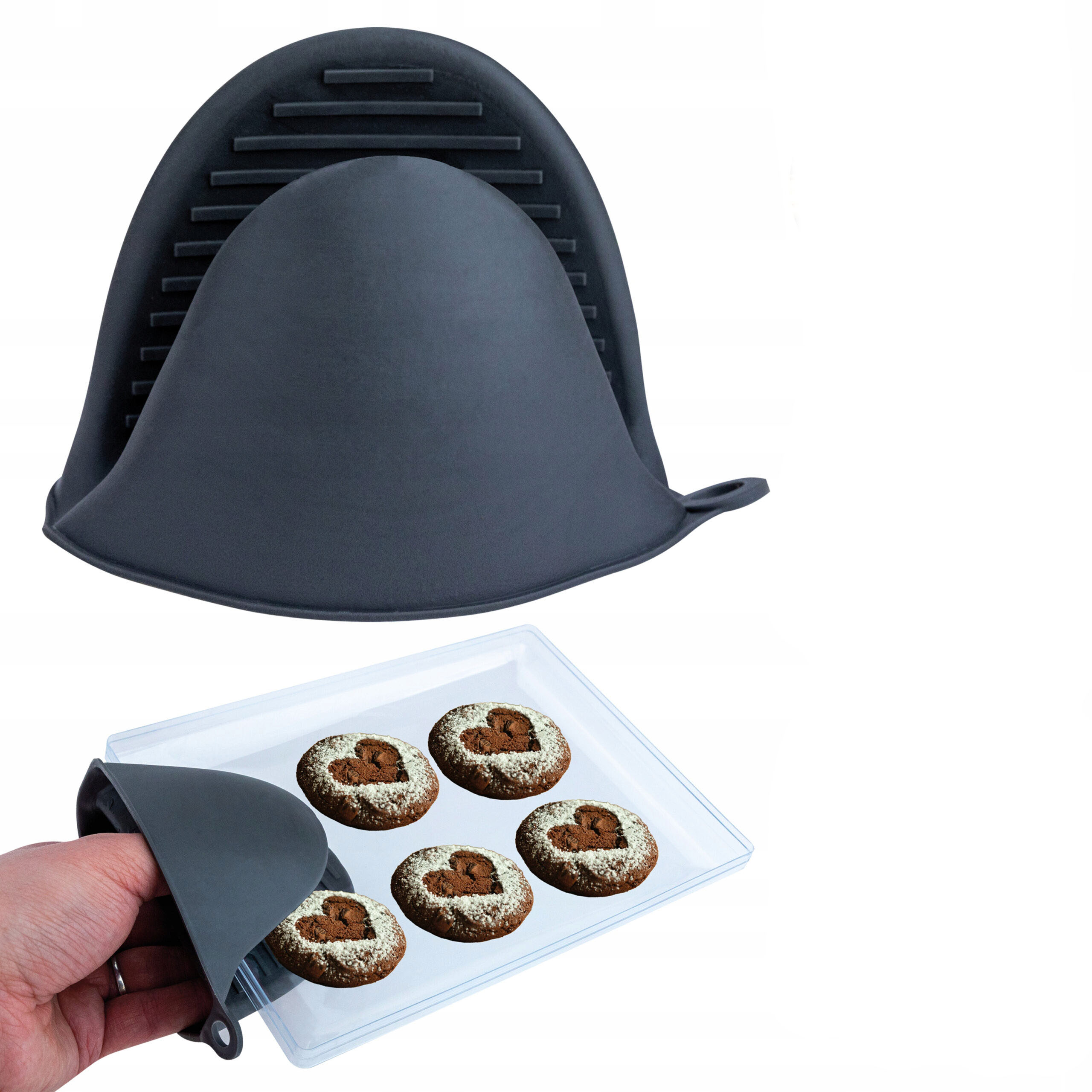 Rękawica silikonowa łapka żaroodporna kuchenna