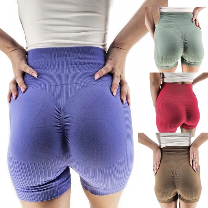 DAMSKIE LEGGINSY KOLARKI KRYJĄCE SPODENKI DOPASOWANE WYGODNE KOLORY PRĄŻEK