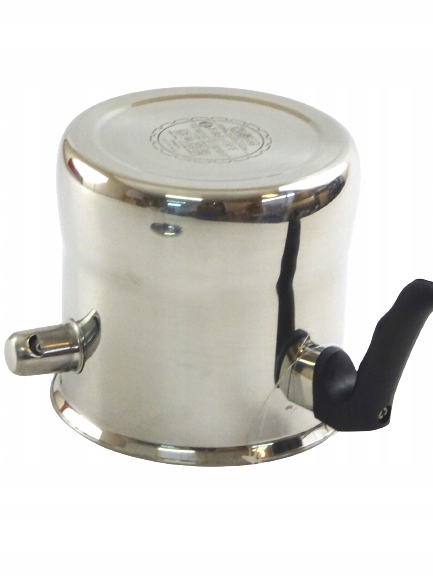 GARNEK DO MLEKA 2L Z GWIZDKIEM GAZ INDUKCJA STALOWY DO GOTOWANIA MLEKA