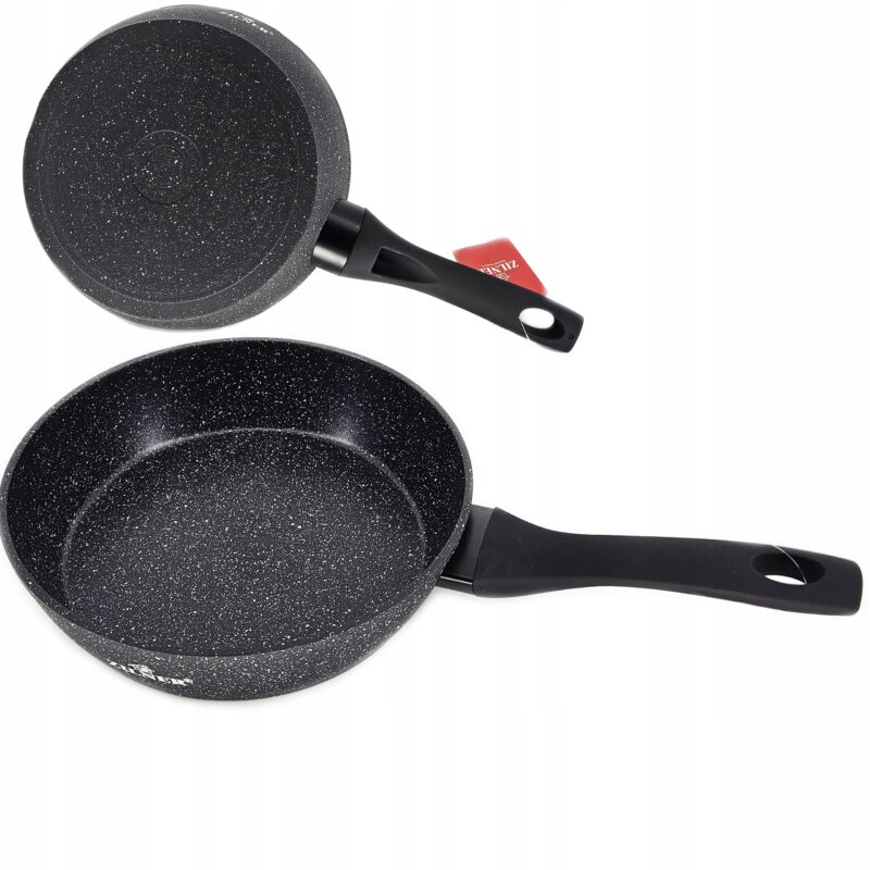 PATELNIA ALUMINIOWA Z POWŁOKĄ GRANITOWĄ INDUKCJA 5xSZYBSZE NAGRZEWANIE