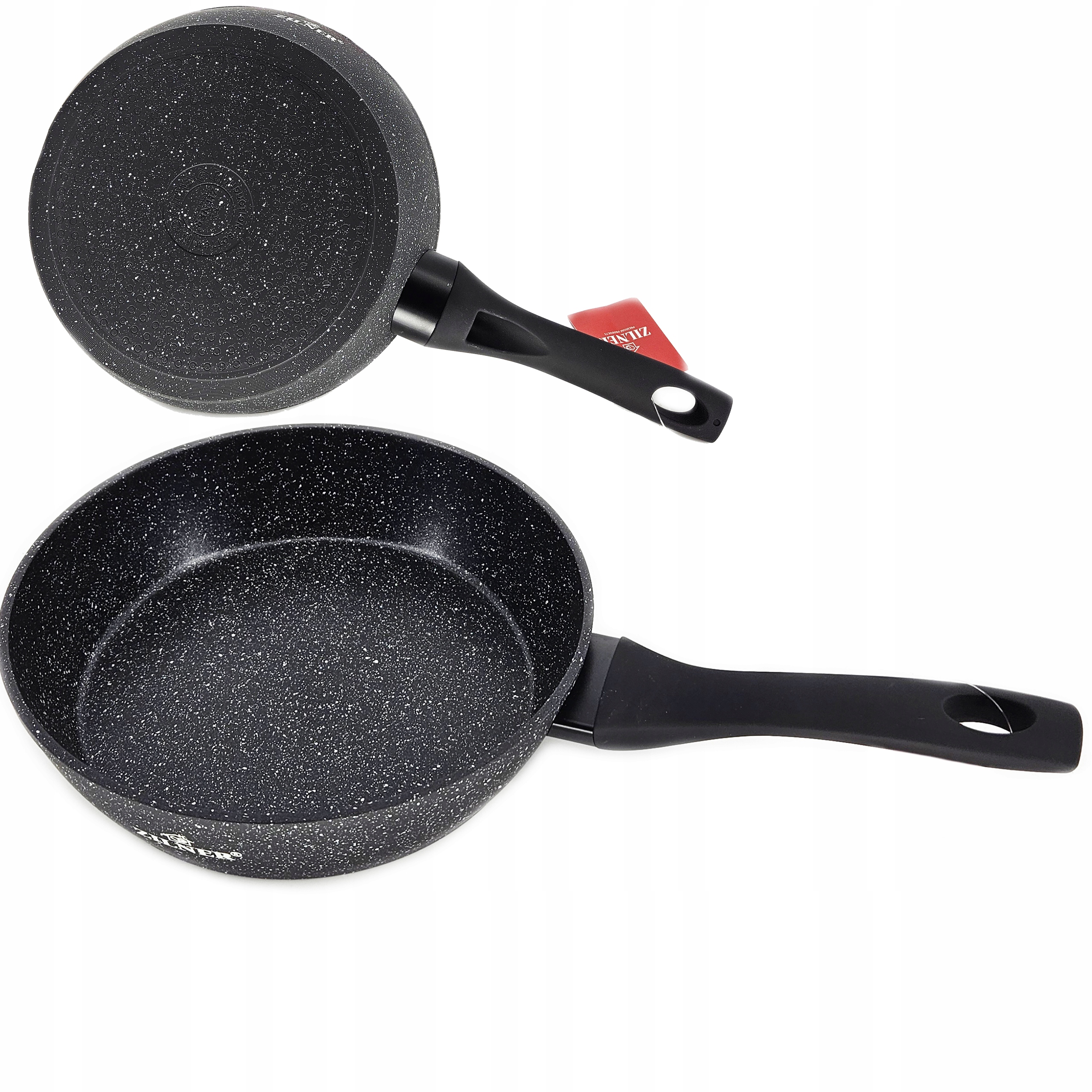 PATELNIA ALUMINIOWA Z POWŁOKĄ GRANITOWĄ INDUKCJA 5xSZYBSZE NAGRZEWANIE