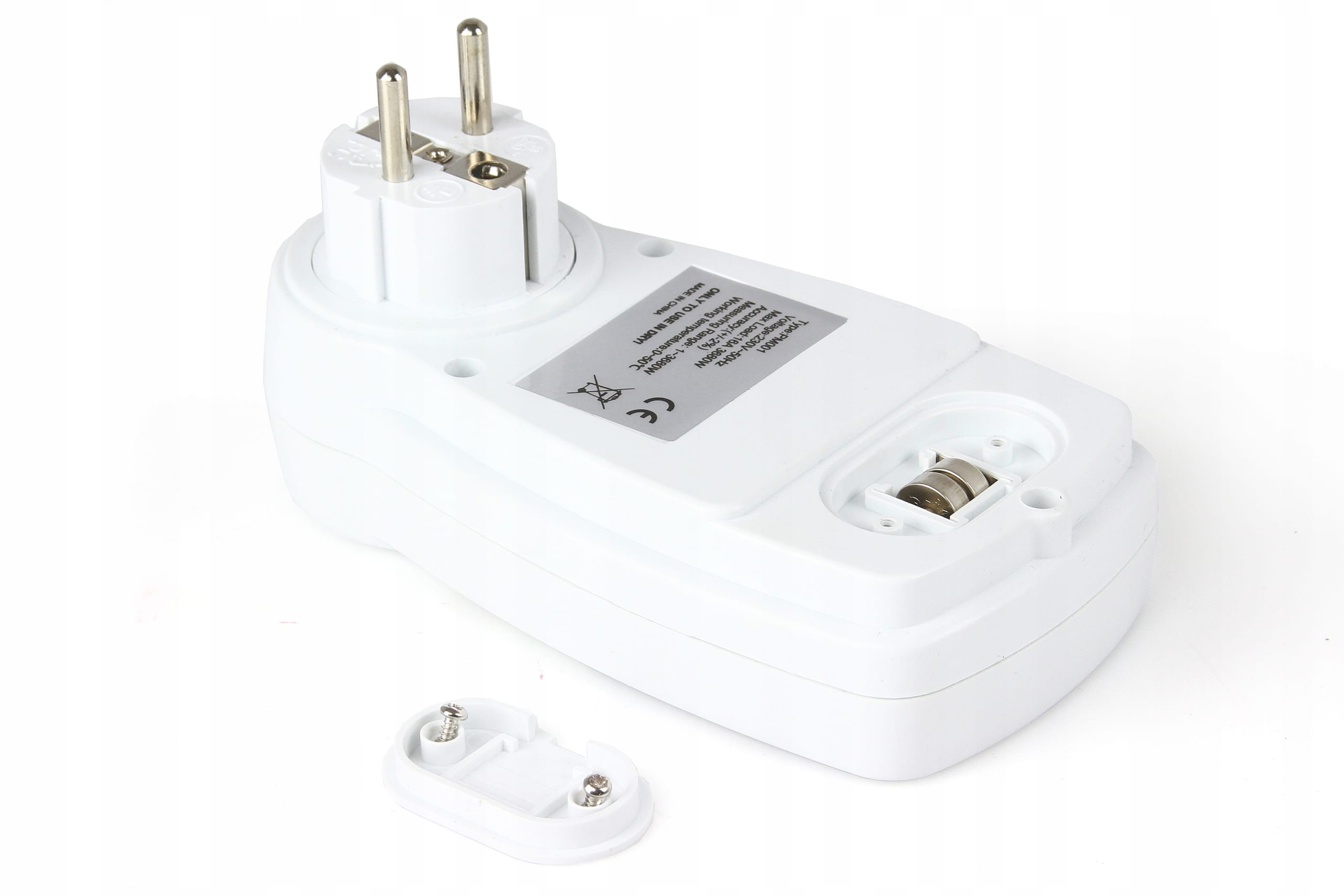 Watomierz licznik energii miernik zużycia poboru prądu woltomierz 2 taryfy