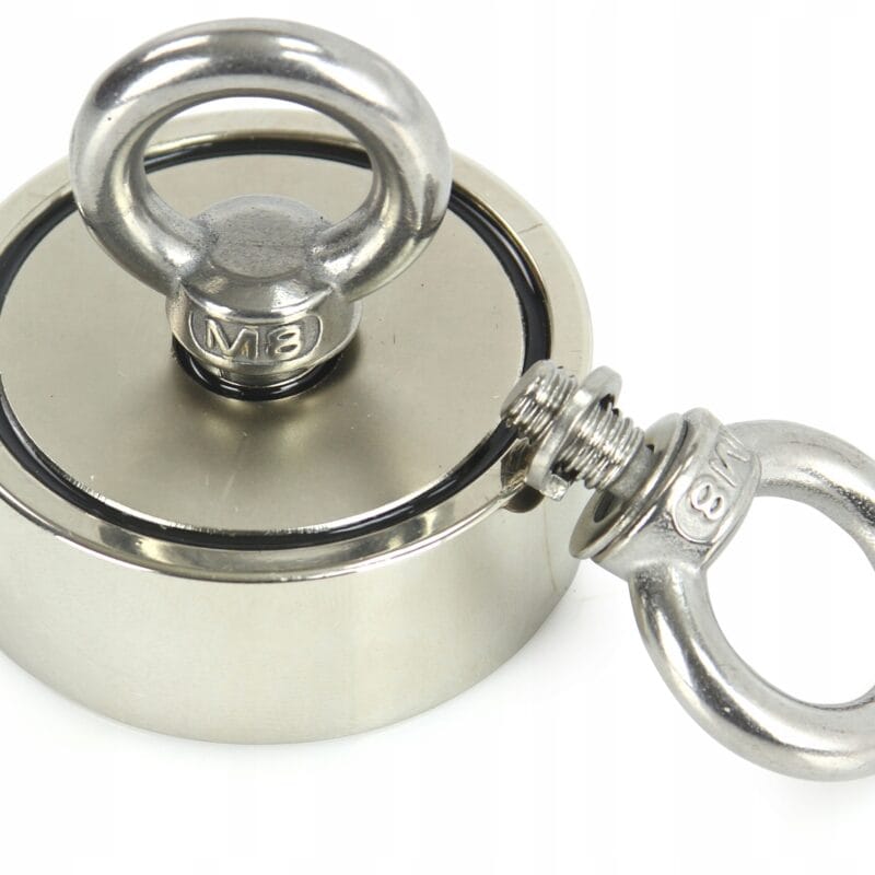 Magnes uchwyt neodymowy do poszukiwań lina magnez