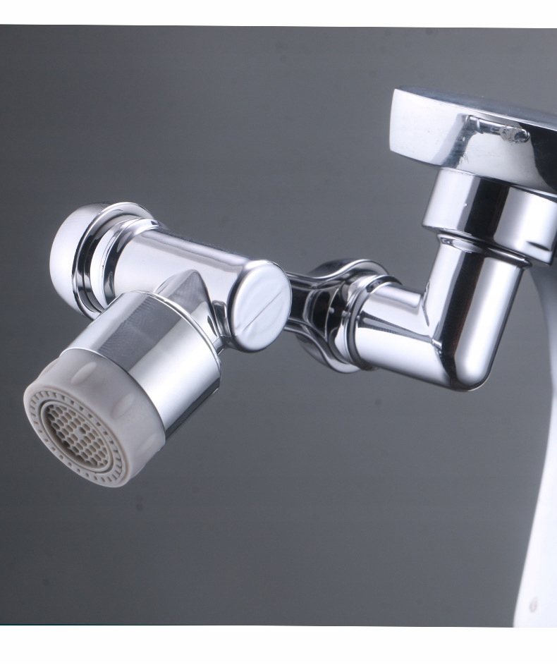 Obrotowy aerator przedłużacz do kranu metalowy - obrazek 5