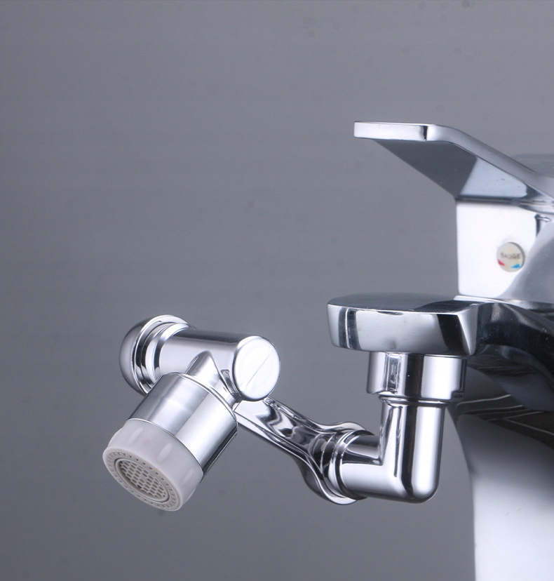 Obrotowy aerator przedłużacz do kranu metalowy - obrazek 6
