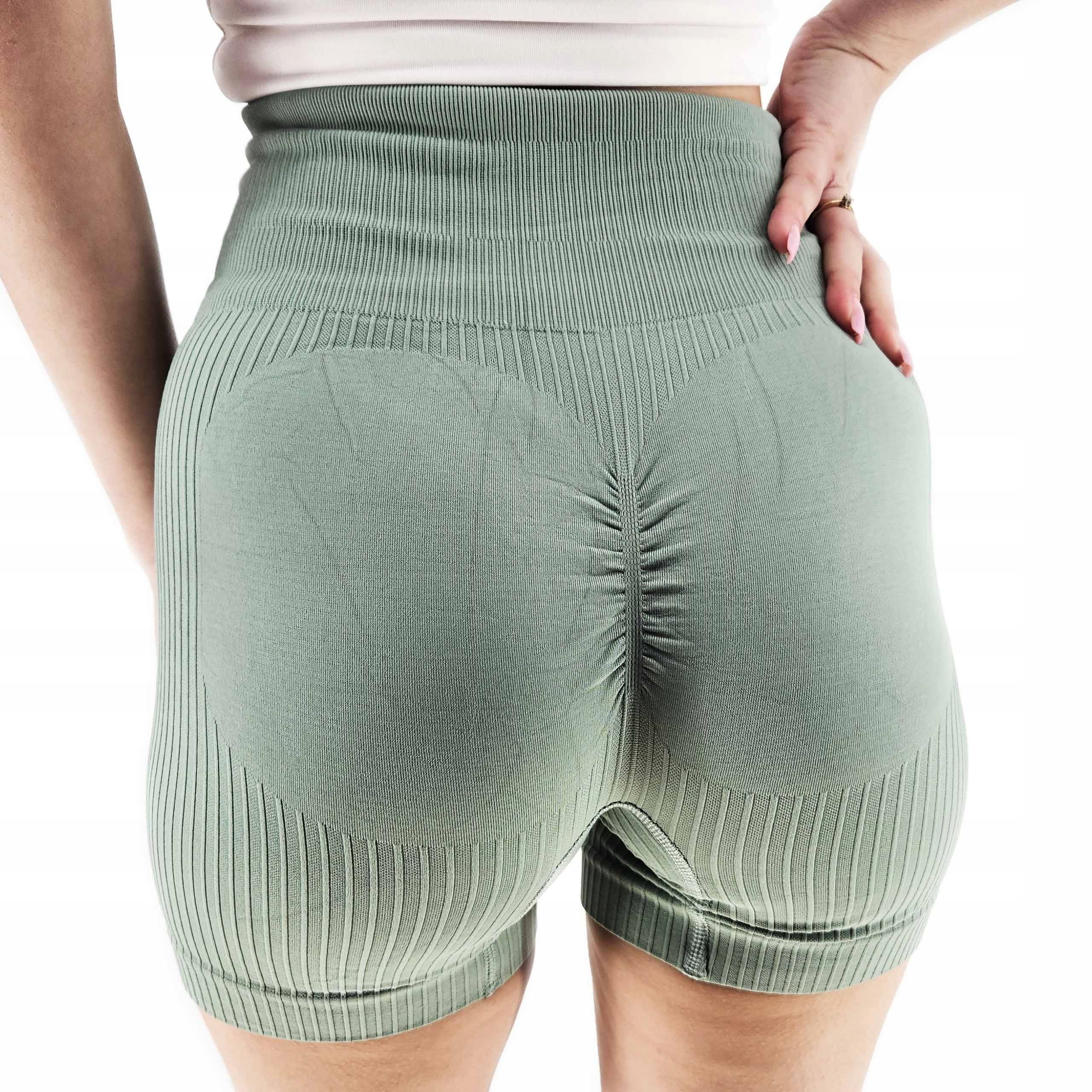 DAMSKIE LEGGINSY KOLARKI KRYJĄCE SPODENKI DOPASOWANE WYGODNE KOLORY PRĄŻEK