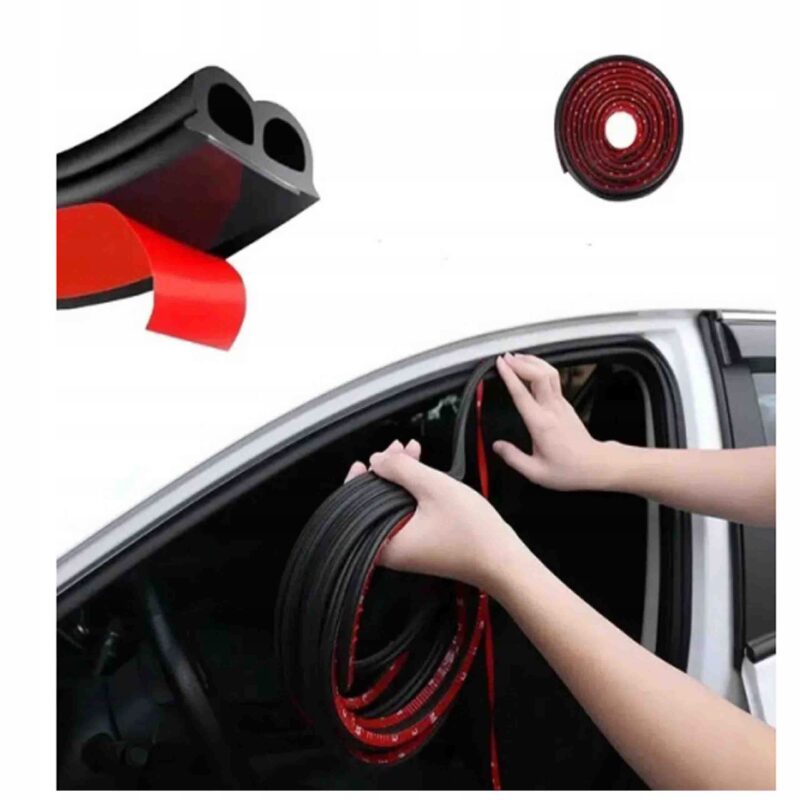 USZCZELKA SAMOPRZYLEPNADO SZYBY DRZWI LISTWA TAŚMA PODSZYBIA AUTO