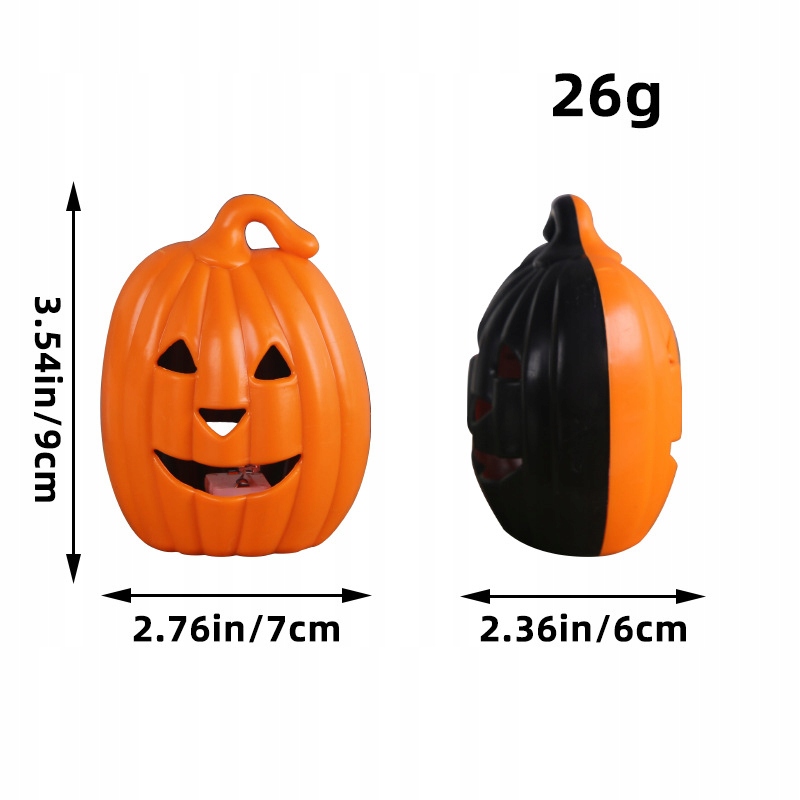LAMPKI DYNIE ŚWIECĄCE LED HALLOWEEN DEKORACJA OZDOBY