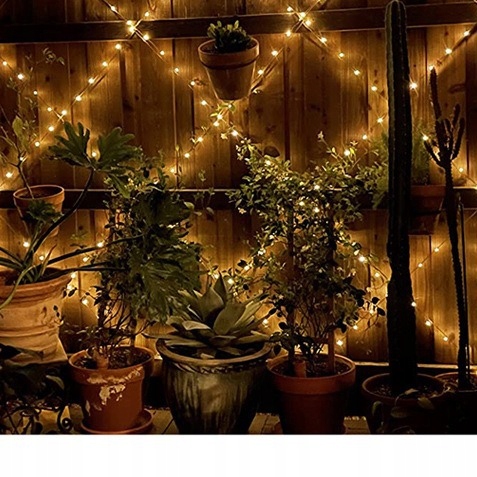 LAMPKI SOLARNE OGRODOWE LED GIRLANDA DRUCIK NA CHOINKĘ DEKORACYJNE