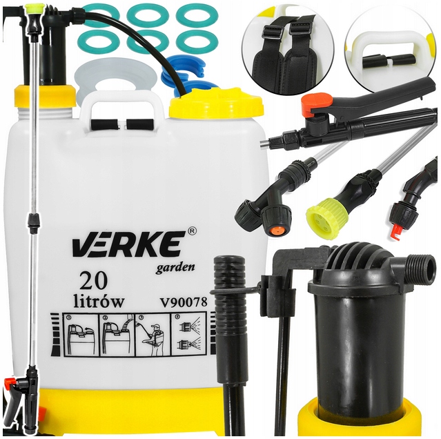 OPRYSKIWACZ PLECAKOWY CIŚNIENIOWY RĘCZNY