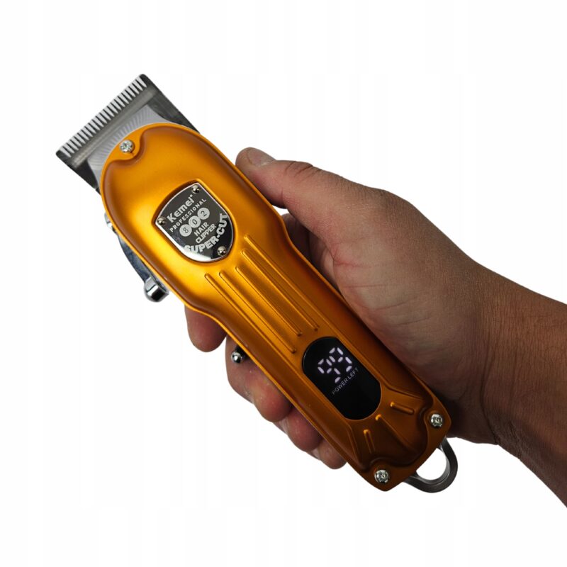 MASZYNKA DO WŁOSÓW GOLENIA STRZYŻENIA ZESTAW BARBER PROFESJONALNA USB