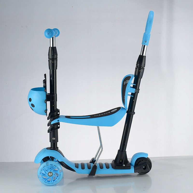 HULAJNOGA 5W1 TRÓJKOŁOWA BALANSOWA LED DLA DZIECI JEŹDZIK BIEDRONKA DZIECKO