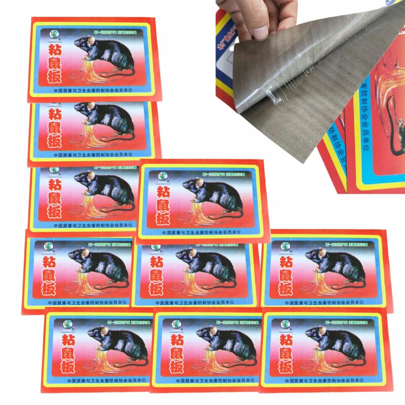 pułapka na myszy zestaw klejący