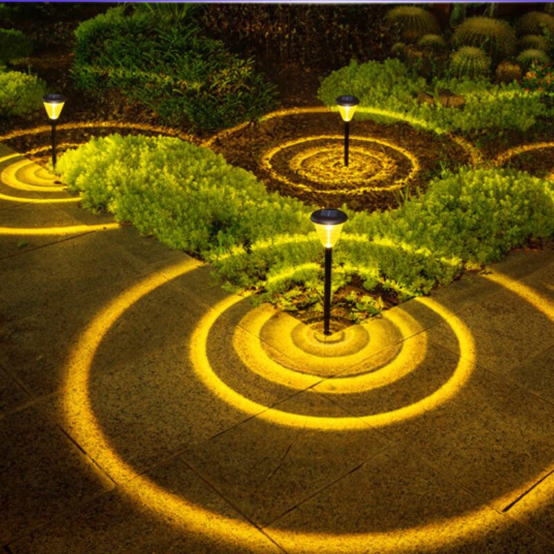 LAMPA SOLARNA OGRODOWA WISZĄCA WBIJANA LATARENKA KINKIET LED OZDOBNA TARAS