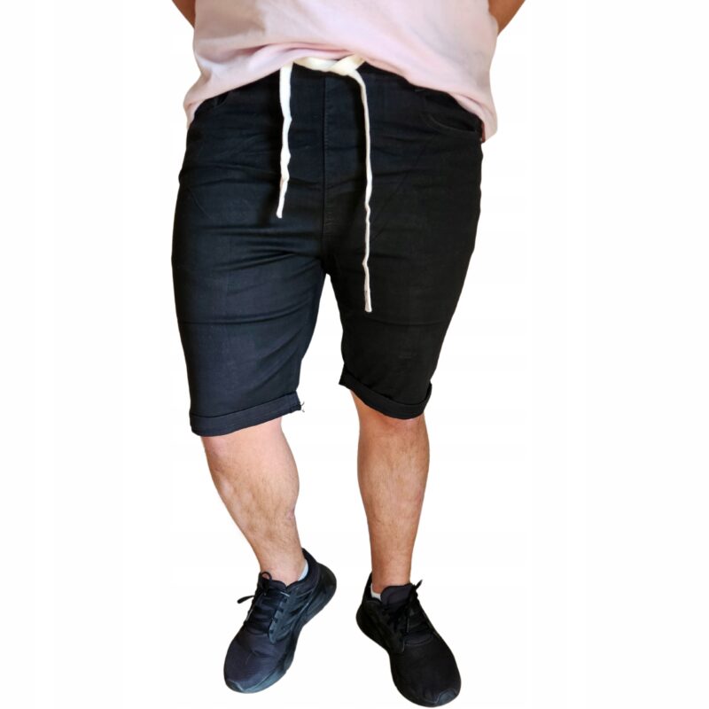 SPODENKI SPODNIE MĘSKIE KRÓTKIE SZORTY MĘSKIE BAWEŁNIANE KIESZENIE