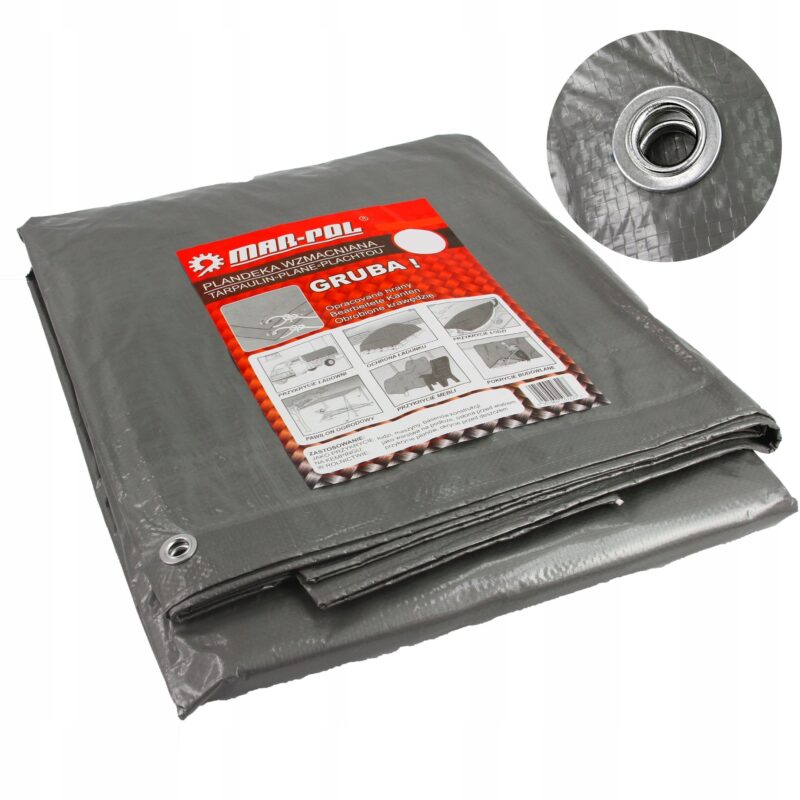 PLANDEKA WODOODPORNA GRUBA OKRYCIE PŁACHTA MROZOODPORNA