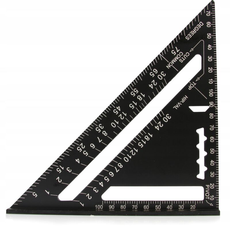 KĄTOWNIK STOLARSKI 3D ALUMINIOWY 300x300x430mm PRZYMIAR PODZIAŁKA 4,5MM