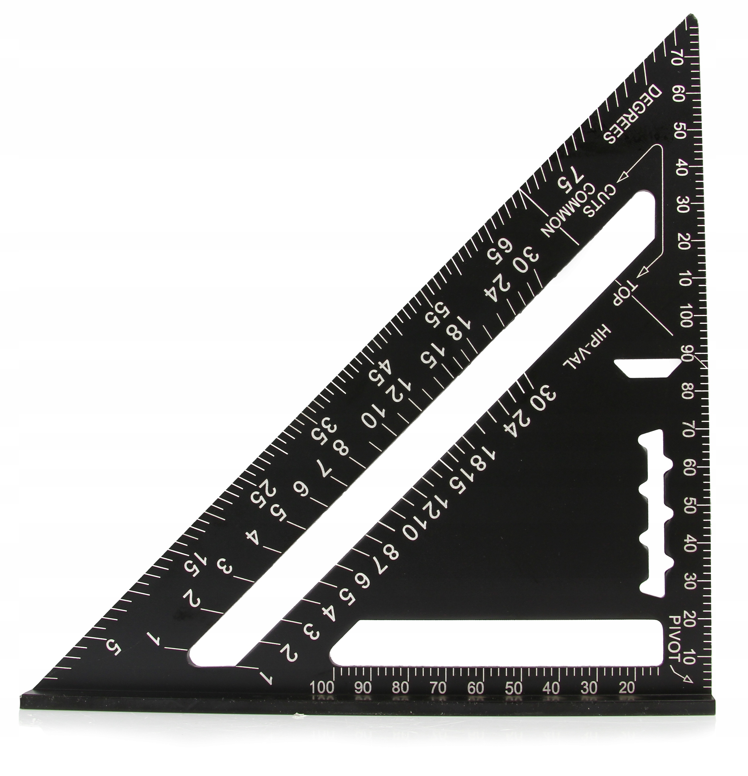 KĄTOWNIK STOLARSKI 3D ALUMINIOWY 300x300x430mm PRZYMIAR PODZIAŁKA 4,5MM