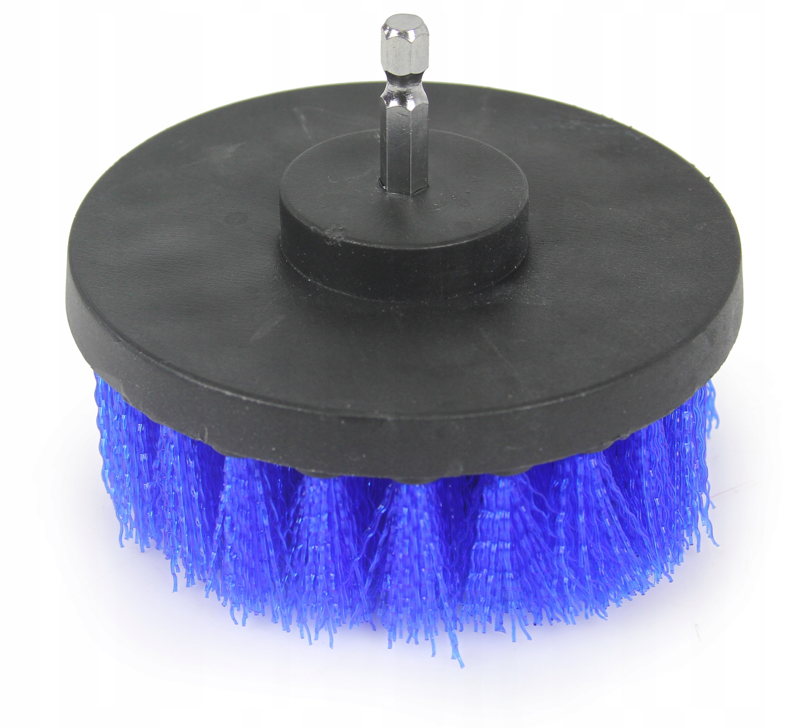 SZCZOTKI NYLONOWE NA WKRĘTARKĘ ZESTAW 3SZT DO CZYSZCZENIA TAPICERKI