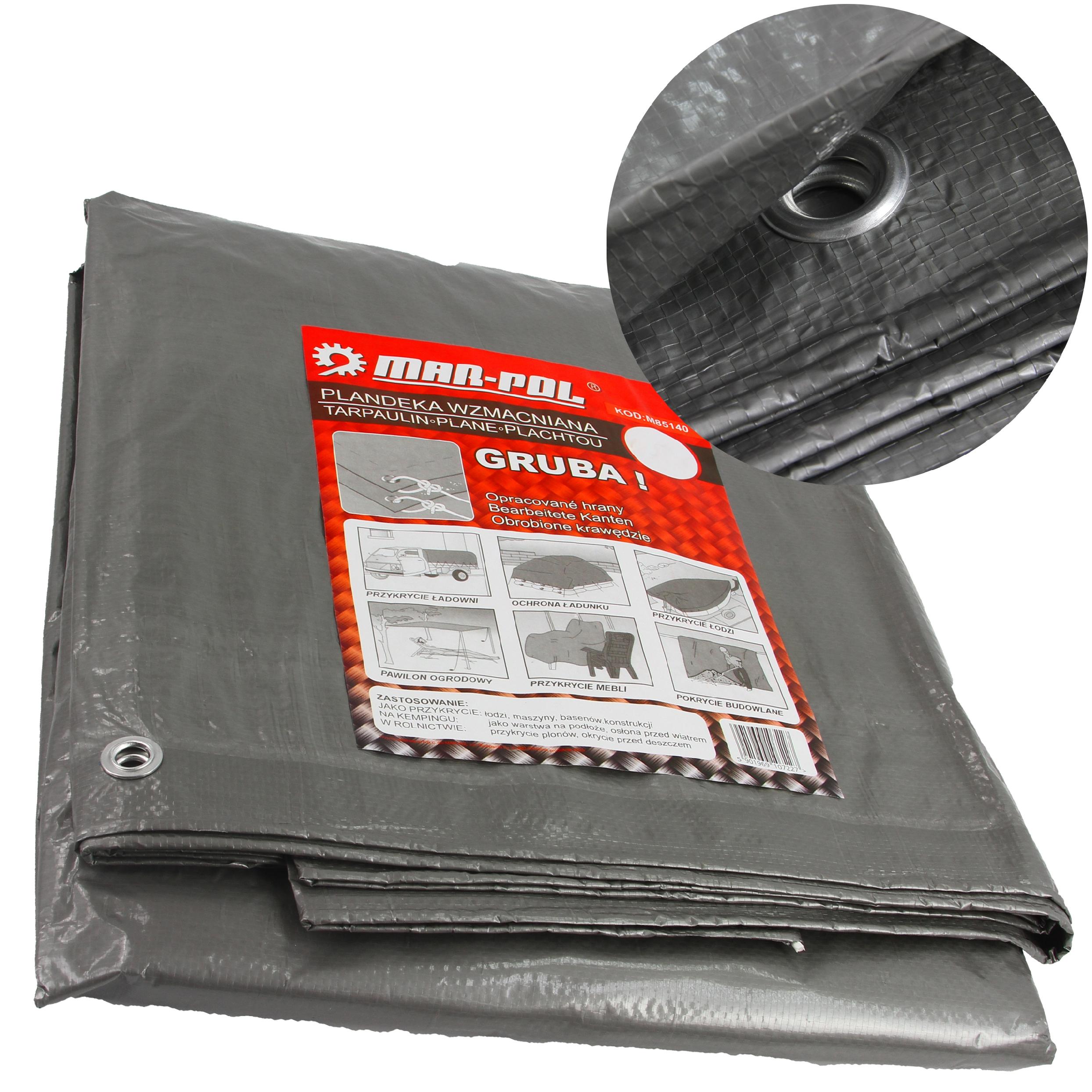 PLANDEKA WODOODPORNA GRUBA OKRYCIE PŁACHTA MROZOODPORNA