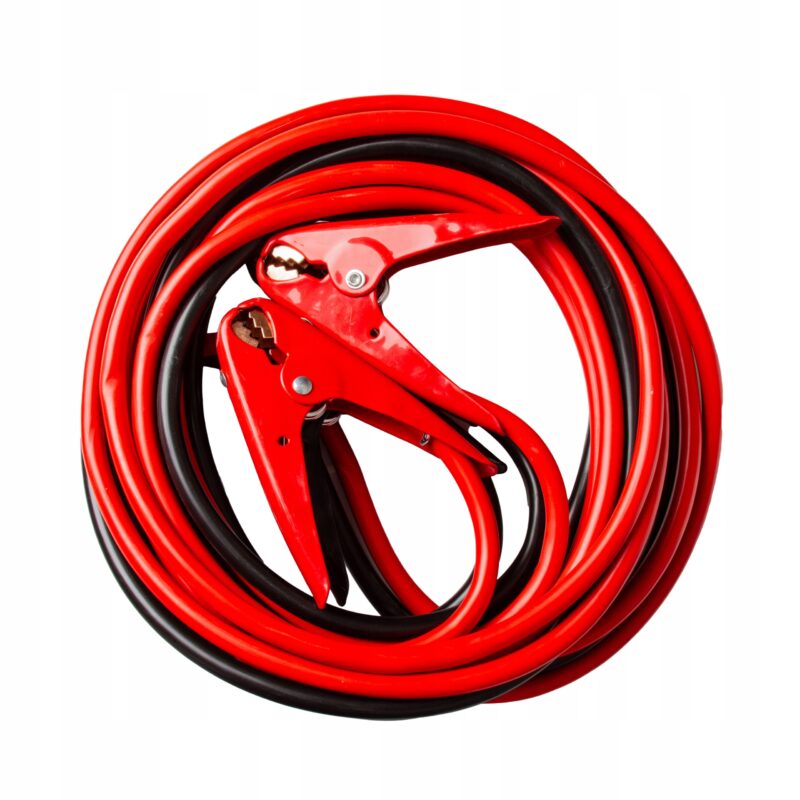 PRZEWODY ROZRUCHOWE 35MM² 1200A 4,5M KABLE STARTOWE MOCNE ZACISKI AUTO