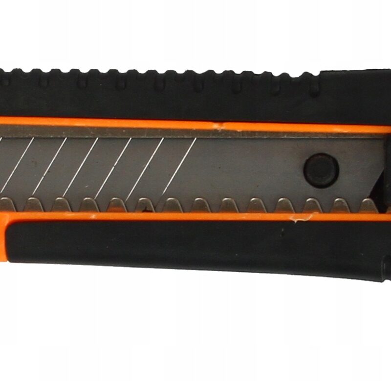 NÓŻ TAPETOWY 18MM OSTRZE ŁAMANE NOŻYK DO TAPET OBUDOWA ABS MOCNY