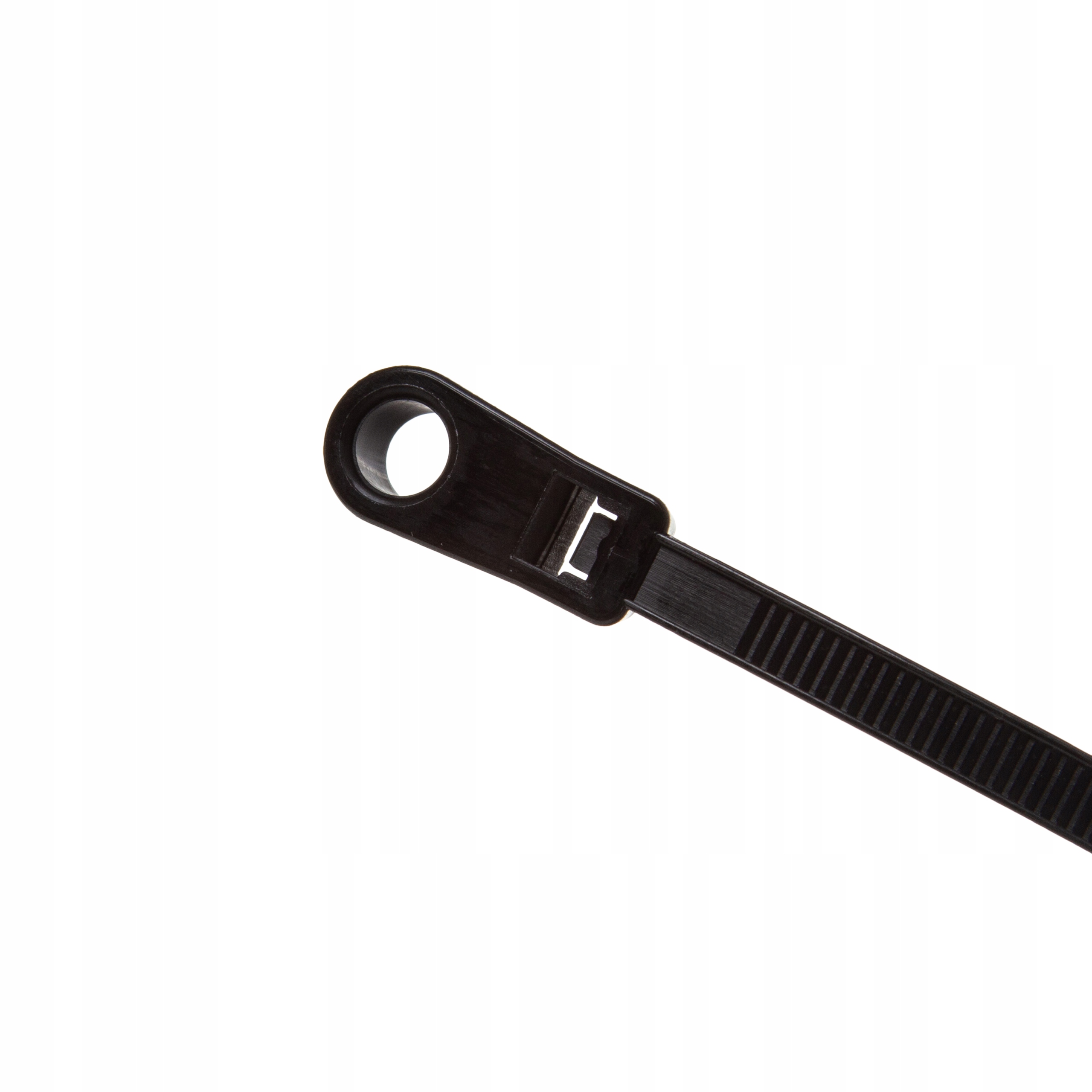 OPASKI KABLOWE ZACISKOWE 4,5x200MM 100 SZT NYLONOWE CZARNE TRYTYTKI UV