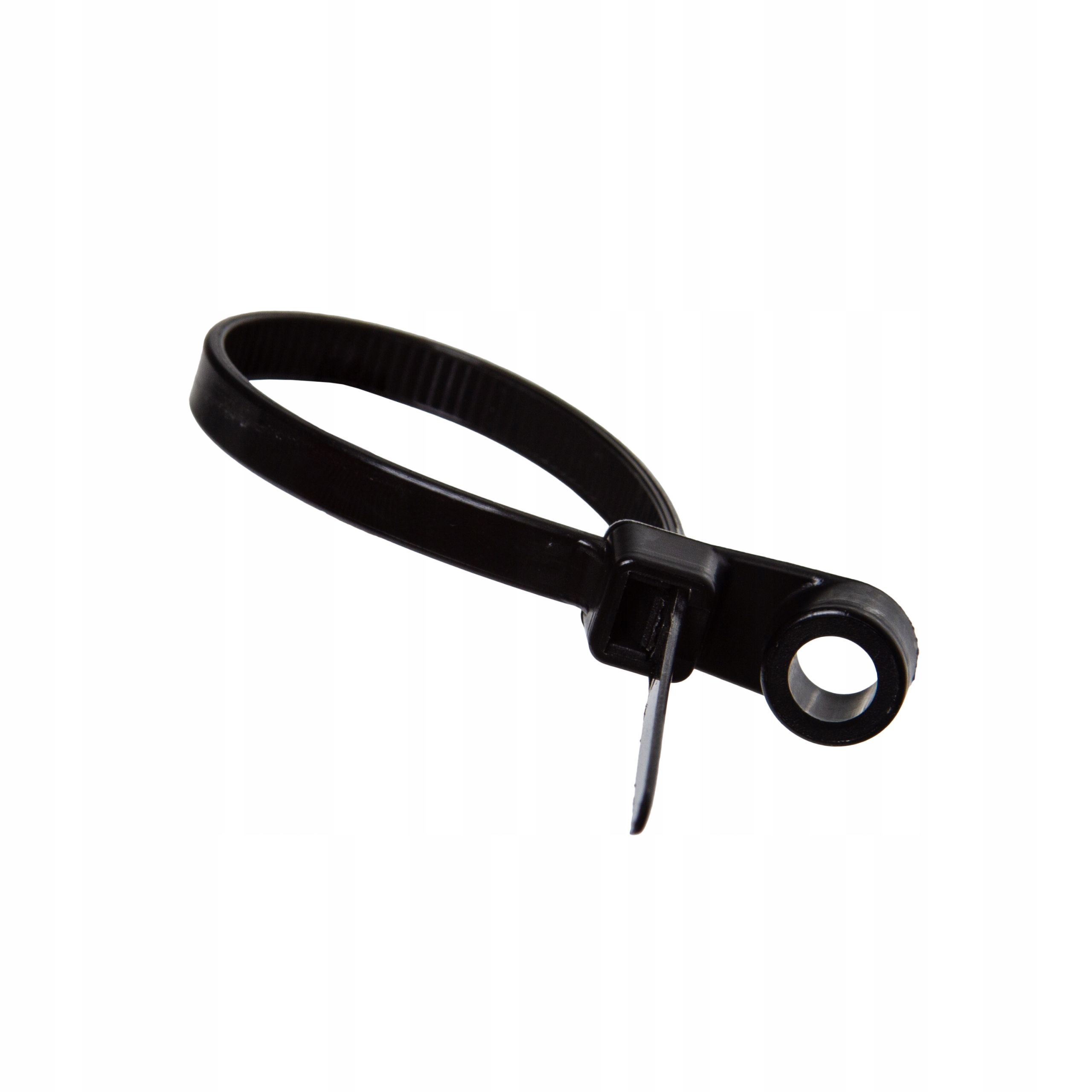 OPASKI KABLOWE ZACISKOWE 4,5x200MM 100 SZT NYLONOWE CZARNE TRYTYTKI UV