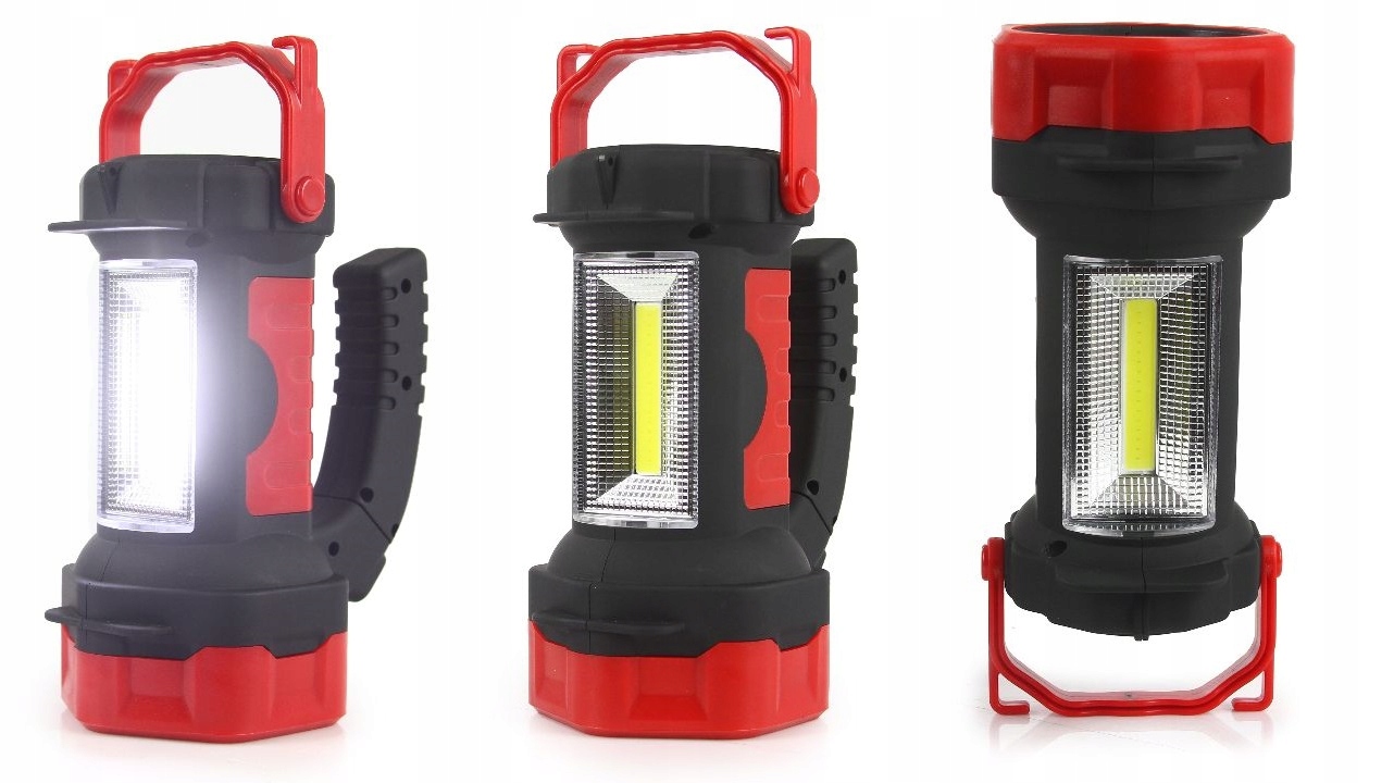 LATARKA AKUMULATOROWA LED USB SZPERACZ MOCNY