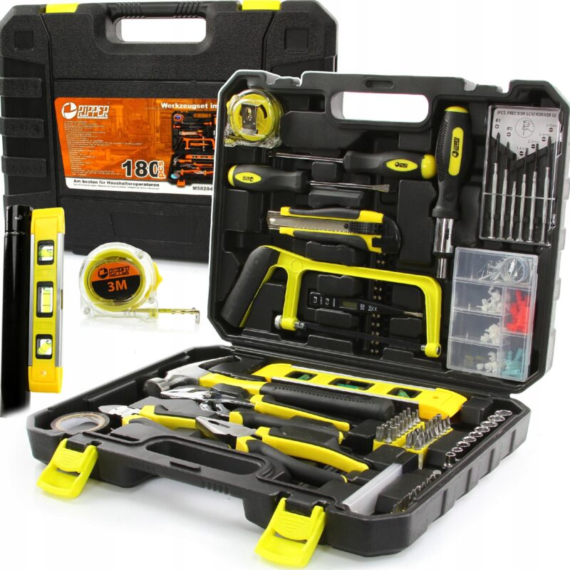 ZESTAW NARZĘDZI KLUCZY 180 EL WALIZKA NARZĘDZIOWA