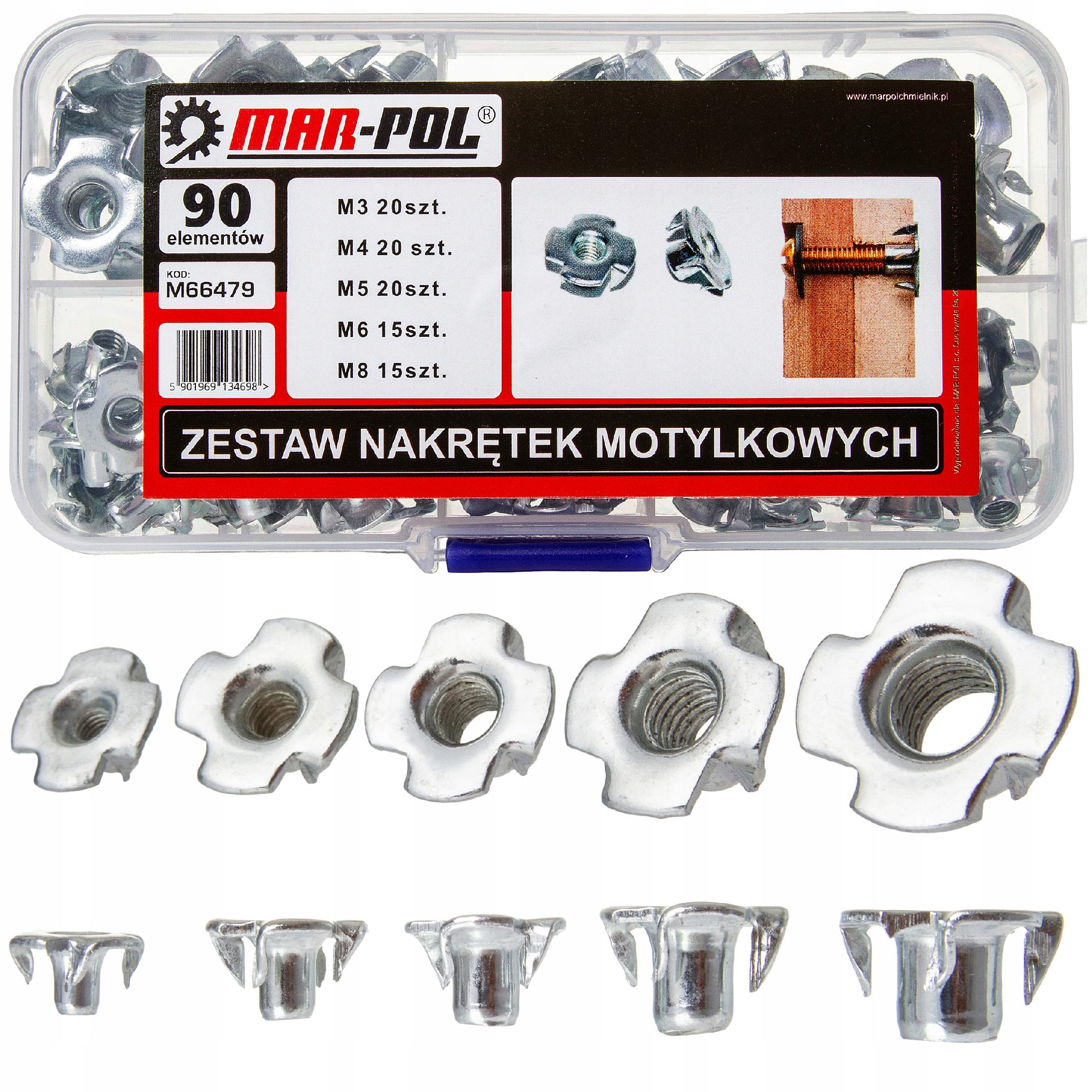 NITY ALUMINIOWE ZRYWALNE ZESTAW NITÓW do NITOWNICA RĘCZNA 3.2 x 500szt
