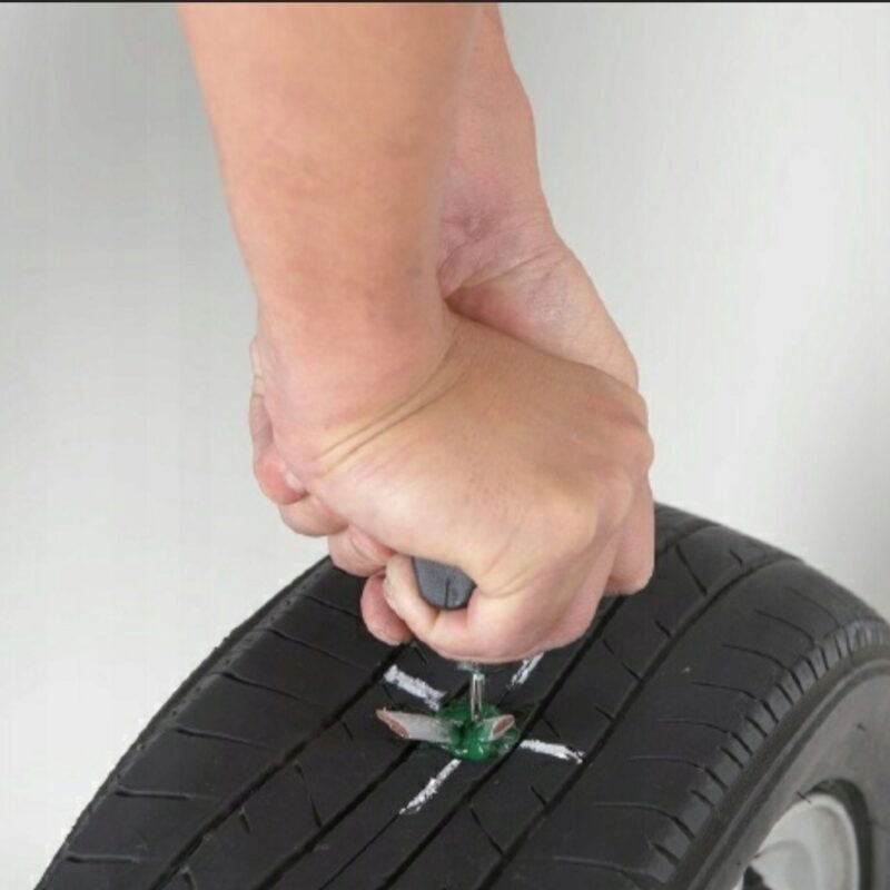 ZESTAW NAPRAWCZY DO OPON KOŁA USZCZELNIACZ SZNURY FREZ 50 ELEMENTÓW