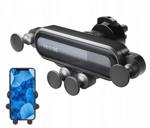 UCHWYT DO SAMOCHODU NA TELEFON SAMOCHODOWY MAGNETYCZNY NA KRATKĘ KRATKI