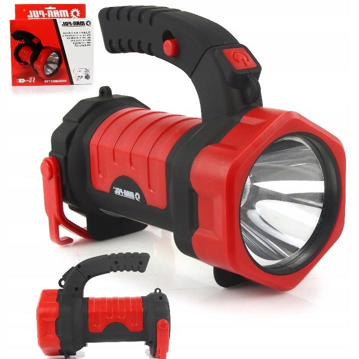 LATARKA AKUMULATOROWA LED USB SZPERACZ MOCNY