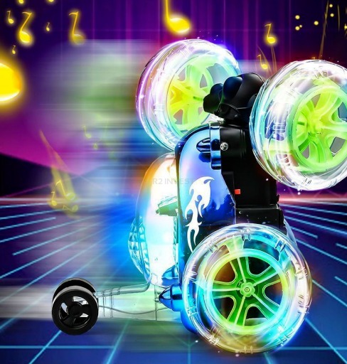 SAMOCHÓD ZDALNIE STEROWANY TWISTER AKROBATA RC AUTO PILOT USB NIEBIESKI +3