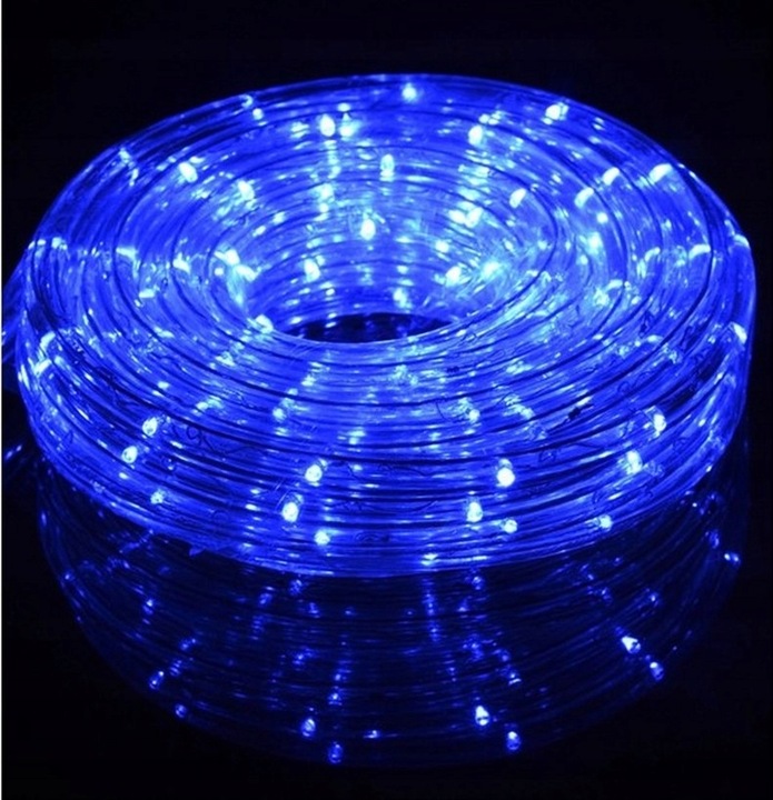WĄŻ ŚWIETLNY LED LAMPKI CHOINKOWE ZEWNĘTRZNY MOCNY 1200 LED 50m 