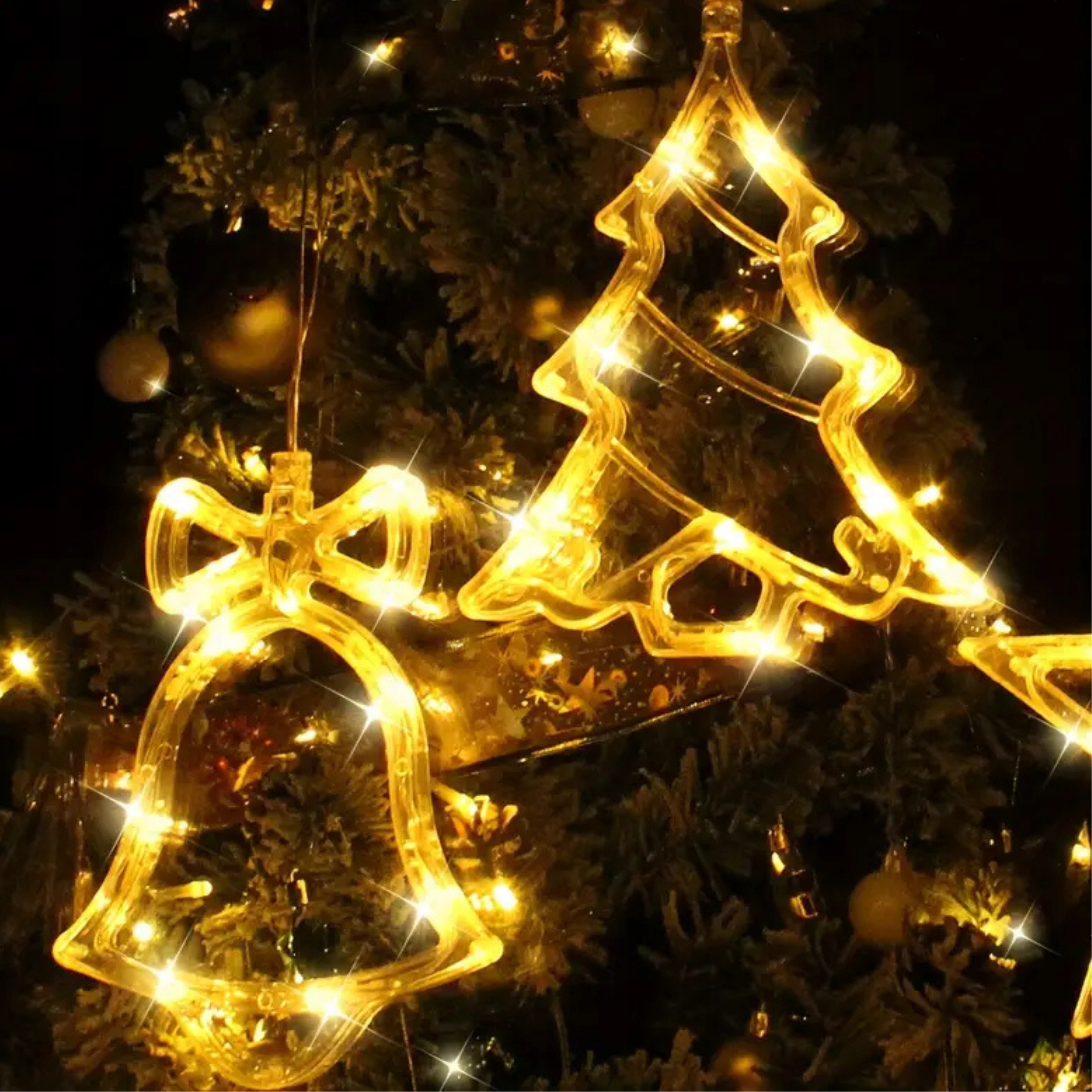 LAMPKA LED ŚWIĄTECZNA CHOINKA NA BATERIE OZDOBA BOŻONARODZENIOWA LED GRATIS