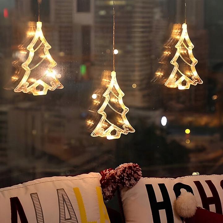 LAMPKA LED ŚWIĄTECZNA CHOINKA NA BATERIE OZDOBA BOŻONARODZENIOWA LED GRATIS