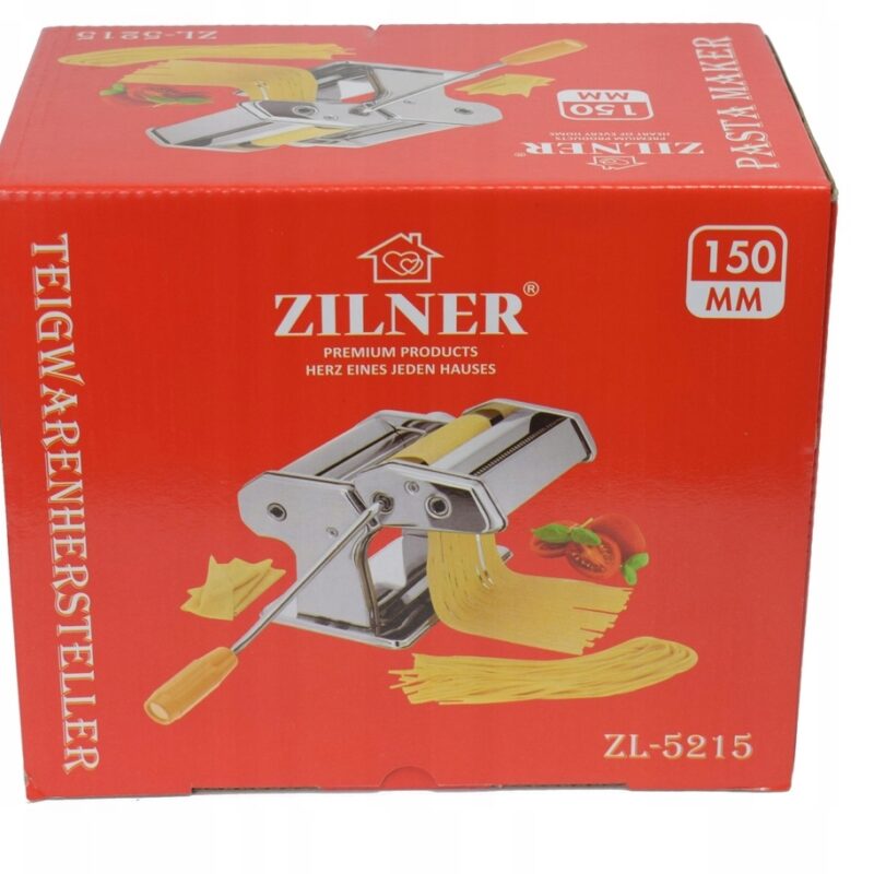 METALOWA MASZYNKA DO MAKARONU CIASTA WAŁKOWANIA RĘCZNA STAL NIERDZEWNA WLEP