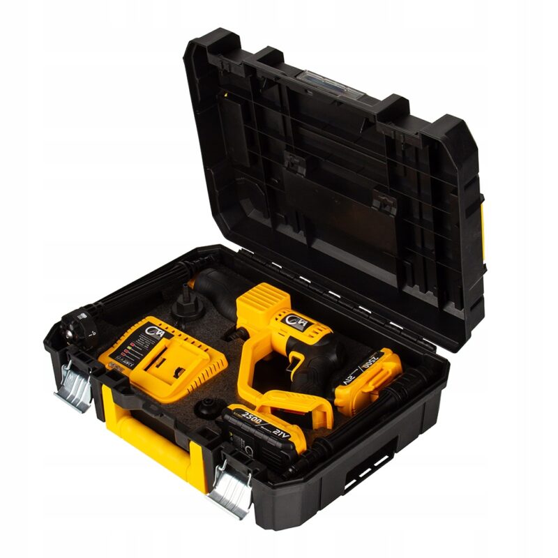 MYJKA CIŚNIENIOWA AKUMULATOROWA 150PSI 2x AKUMULATOR 21V ZESTAW