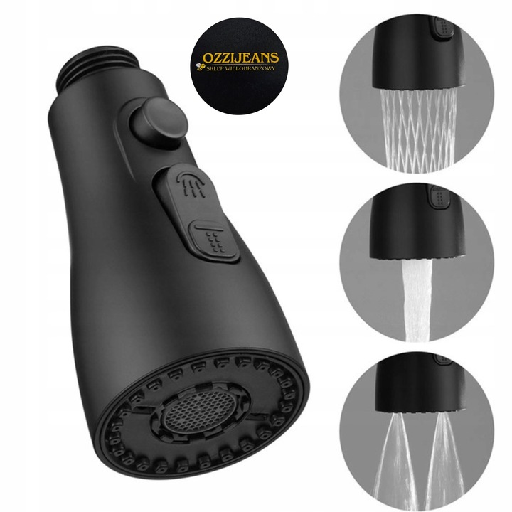 Aerator Perlator Przedłużka Przedłużacz Do Kranu Baterii 360° Adapter Wody